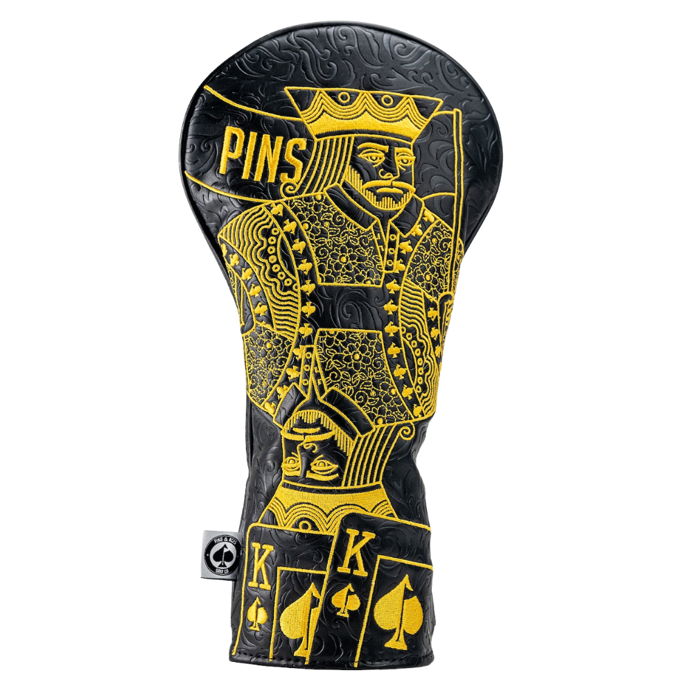 Pins & Aces King of Spades Driver Cover
