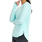 BloqUV Relaxed Scallop Long Sleeve Women's Shirt