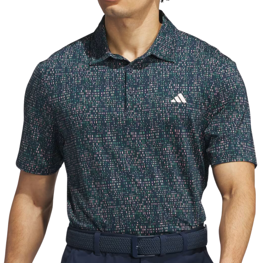 Adidas Ultimate 365 Power Grid Print Men's Polo