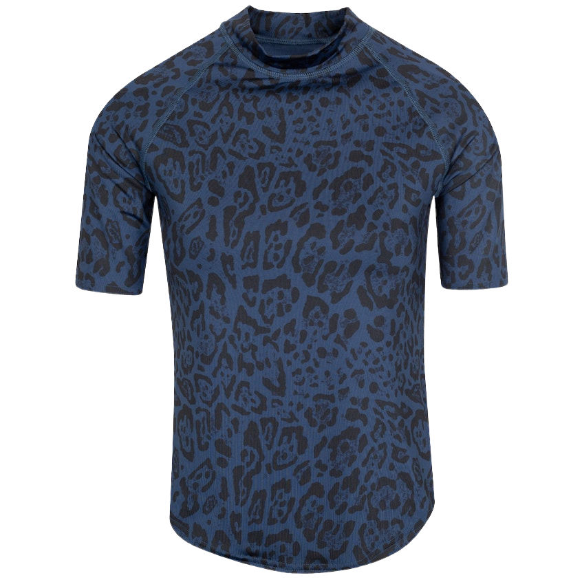 Greyson Short Sleeve Damisa Leopard Sienna Women's Top