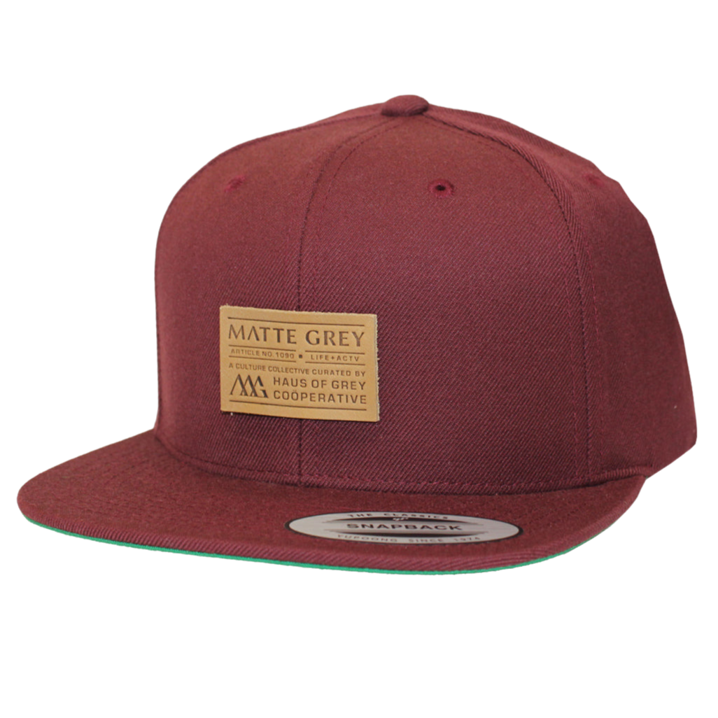 Haus of Grey Premium Bagde Men's Snapback Hat