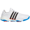 Adidas Tour360 Infinity Shoes - White/Coral/Black/Blue Rush