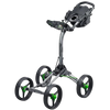 Bag Boy Quad XL Push Cart - Gray/Lime