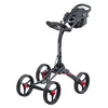 Bag Boy Quad XL Push Cart - Black/Red