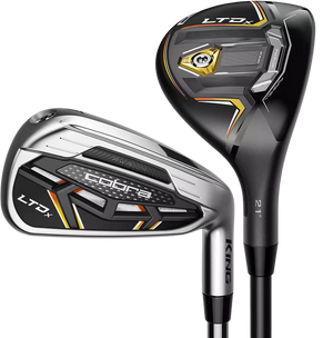 Cobra LTDX Complete Iron Set And Hybrid GW Black Graphite