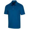 Greg Norman ML75 Stretch Sky Men's Polo - Blue Jewel Heather