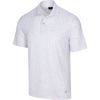 Greg Norman ML75 Shark Lab Frenzy Men's Polo - Gray Heather