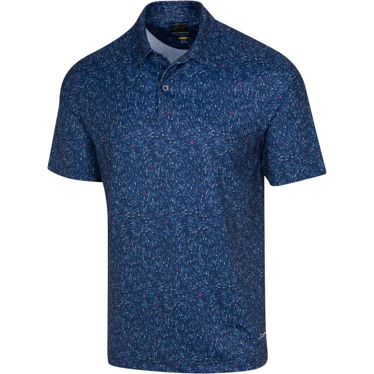 Greg Norman ML75 Shark Lab Frenzy Men's Polo