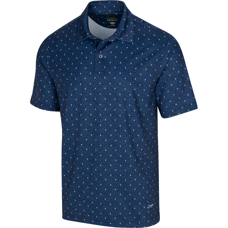 Greg Norman Lab Shark Tooth Men's Polo