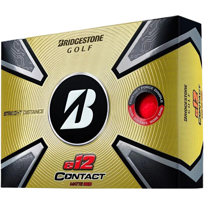 Bridgestone '23 E12 Contact Golf Balls