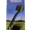 OnCourse Deluxe Brush with Retractable Cord - Black