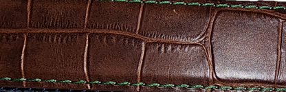 Antas Italian Matte Crocodile Belt Men's Belt