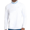 Redvanly Bates Men's 1/4 Zip Pullover - Bright White