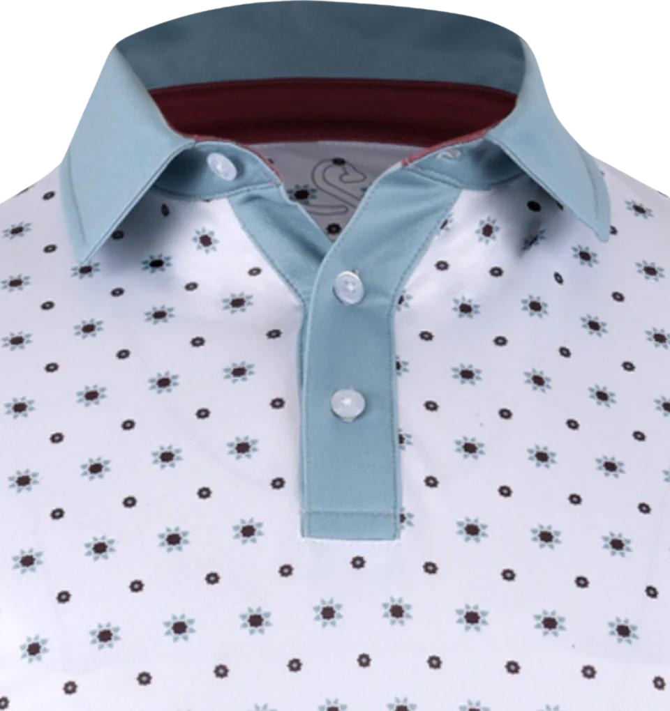 Swannies B Frank Men s Polo 5 Under Golf