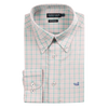 Southern Marsh Idlewild Performance Gingham Dress Shirt - Mint/Pink