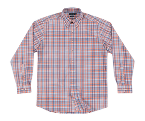 Southern Marsh Nassau Performance Plaid Dress Shirt