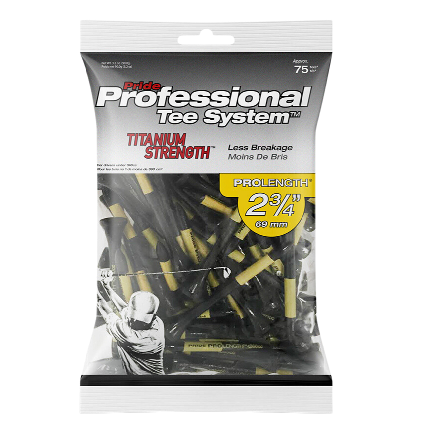 Pride Professional Tee System Titanium Pro Length