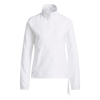 Adidas Embossed Women's 1/4 Snap Pullover - White