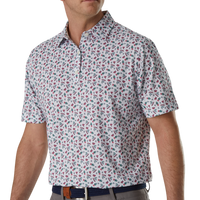 Thumbnail for FootJoy Mini Floral Men's Polo