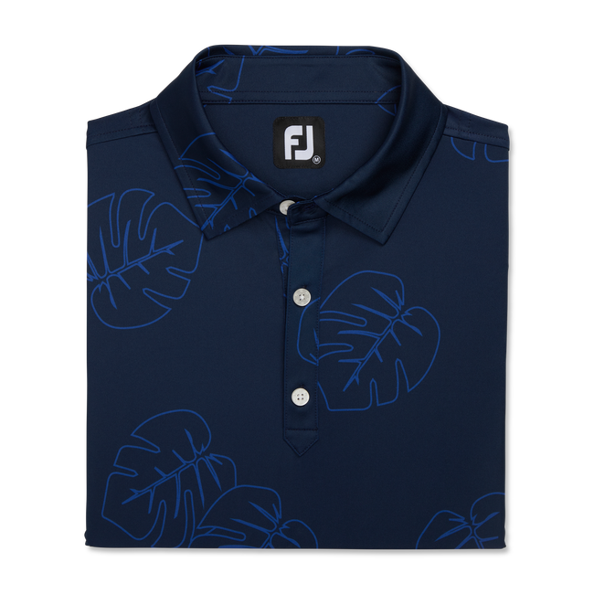 FootJoy Jungle Leaf Print Men's Polo