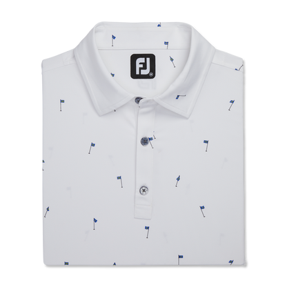 FootJoy 18 Holes Print Men's Polo