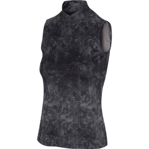 Greg Norman Emma Sleeveless Ethereal Print Women's Mock Polo