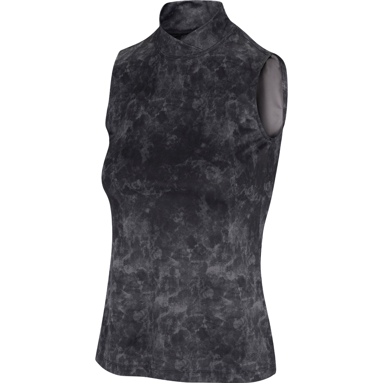 Greg Norman Emma Sleeveless Ethereal Print Women's Mock Polo
