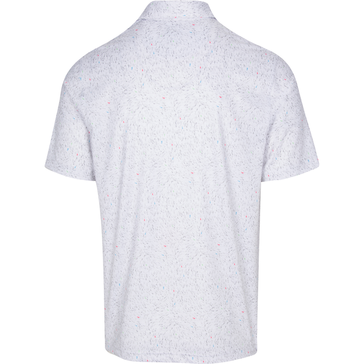 Greg Norman ML75 Shark Lab Frenzy Men's Polo Greg Norman ML75 Shark Lab Frenzy Men's Polo