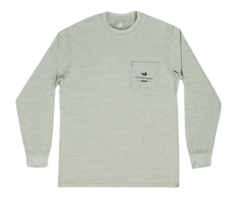 Southern Marsh Long Sleeve FieldTec Heathered Performance Tee