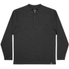 Southern Marsh MarshLux Henley Performance Long Sleeve Shirt - Charcoal Grey
