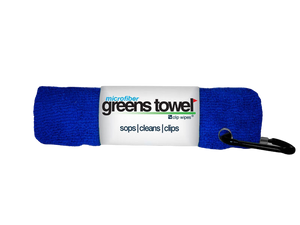 Clip Wipes Microfiber Greens Towel