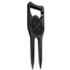 Blue Tee Golf 6" Divot Tool - Black
