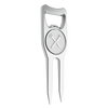 Blue Tee Golf 6" Divot Tool - Silver