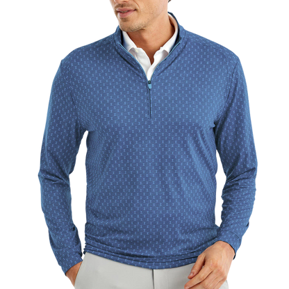 Johnnie-O Rizzo Prep-formance Men's 1/4 Zip Pullover