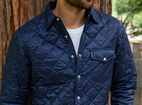 Thumbnail for Criquet Quilted Men's Shacket