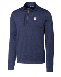 Thumbnail for Cutter & Buck Astros Stealth 1/4 Zip Men's Pullover