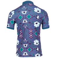 Thumbnail for Greyson Mountain Laurel Print Men's Polo