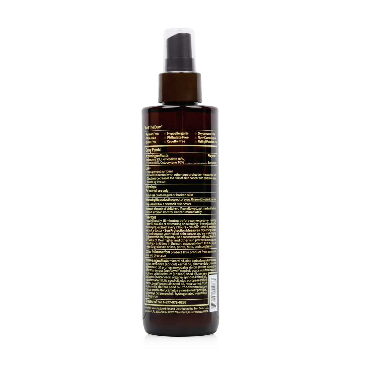 Sun Bum SPF 15 Tanning Oil 8.5oz