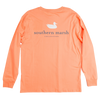 Southern Marsh Authentic Long SLeeve T-Shirt - Melon