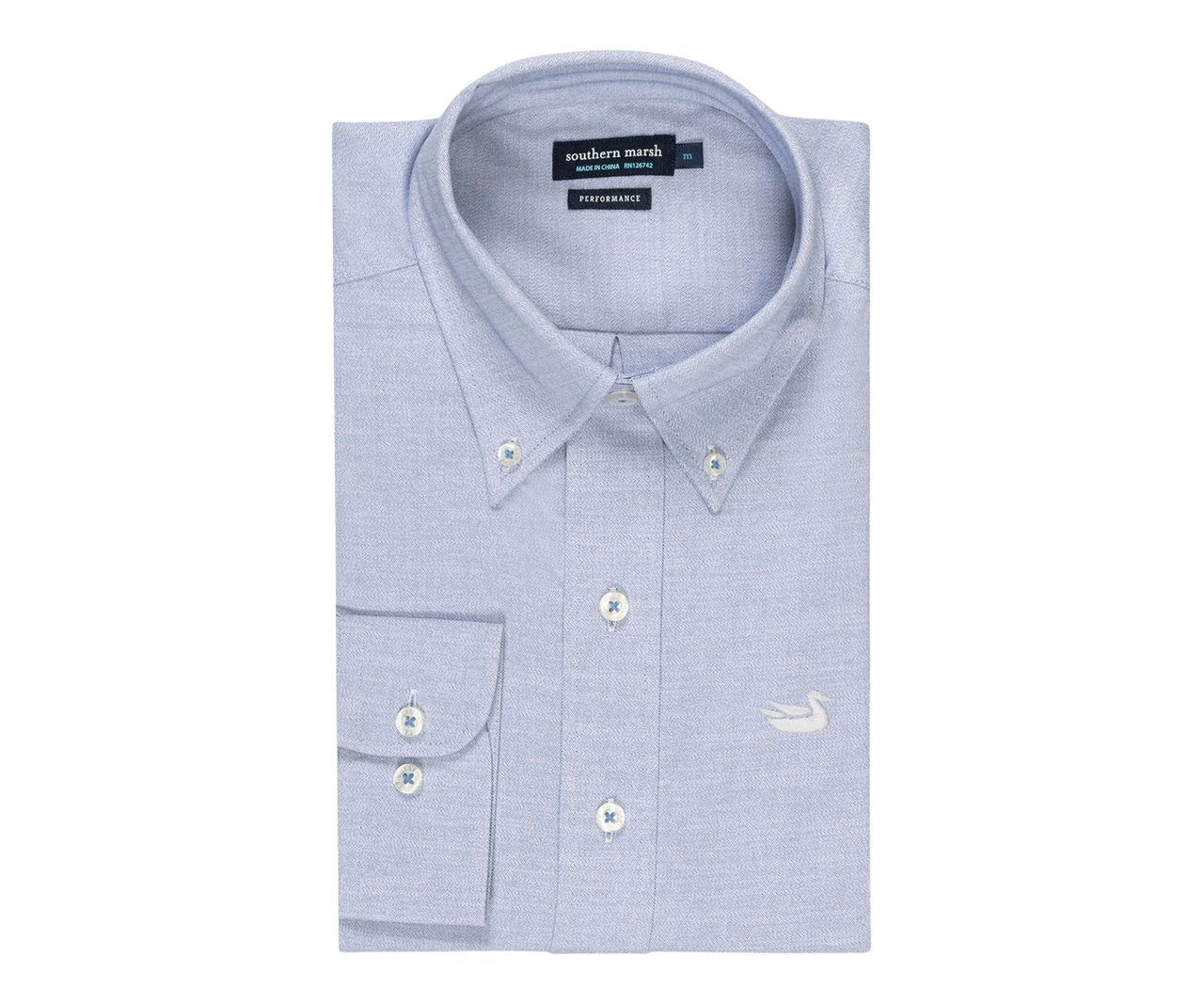 Southern Marsh Postgrad Performance Oxford Dress Shirt