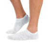 On Cloud Performance Low-Sock Men's Socks - White/Ivory