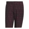 Adidas Textured Men's Shorts - Black/Lucid Fuchsia