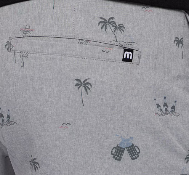 Short de golf homme Travis Mathew Performance Starnes gris Short de golf homme Travis Mathew Performance Starnes gris