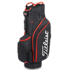 Titleist Cart 14 Cart Bag - Black/Black/Red
