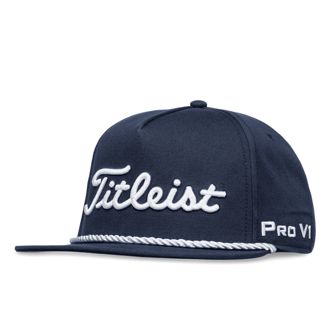 Golf hat with 2024 rope on bill