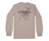 Thumbnail for Southern Marsh Seawash Long Sleeve Deer T-Shirt