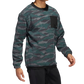 Adidas Texture-Print Crew Men's Sweatshirt