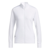 Adidas Textured Full-Zip Women's Jacket - White