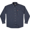 Southern Marsh Abilene Washed Gingham Dress Shirt - Blue/Brown