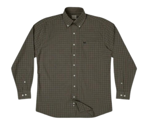 Southern Marsh Abilene Washed Gingham Dress Shirt